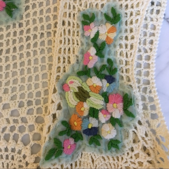 SOLD✨Free People Crochet Vest - Picture 4 of 8